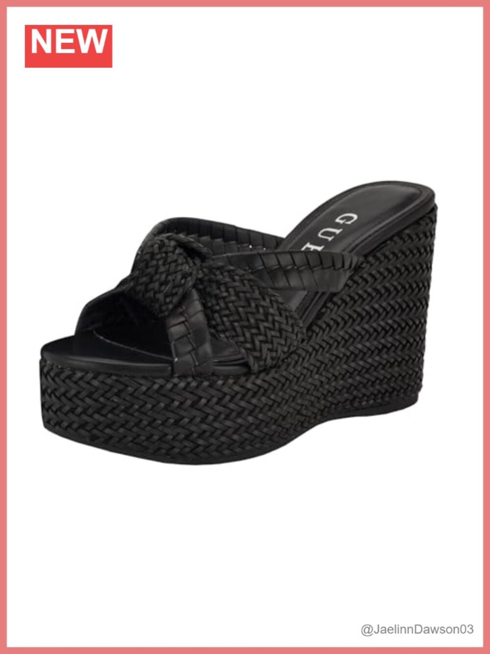 Women's Wedge Sandals with Platform - Open Toe Slip On Casual